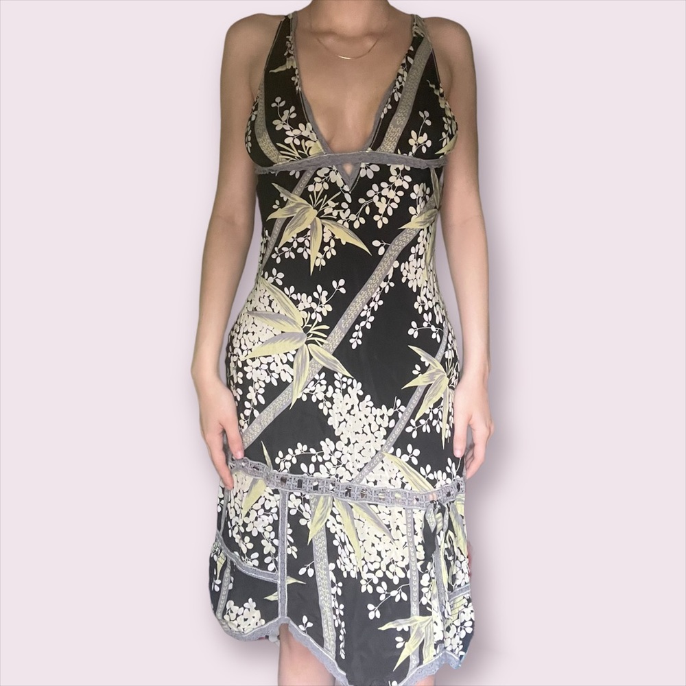 vintage free people midi dress